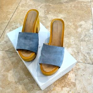Veronica Beard Hannah’s Suede Clog, 7